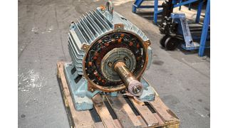 Wenn ihr Schleifringläufer-Motor auch so aussieht, dann hat Schwing Technologies genau das Richtige, um hartnäckige Harz- und Lackreste thermisch verschwinden zu lassen... (Schwing Technologies)