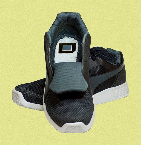 Einfache Einbettung in Schuhsohlen. (Fraunhofer IPMS)