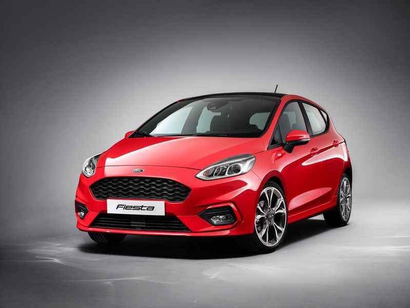 Und so sieht er aus, der neue Fiesta. (Ford)
