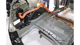 Der Vorreiter in der Gigacasting-Technologie, der Automobilhersteller Tesla, hat bereits einen einteiligen Hinterwagen im Modell Y umgesetzt. (Bild: Juergen Klasing)