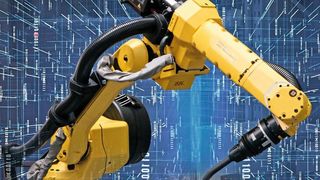 Die Automatisierung wird auch in der Schweißproduktion immer wichtiger. EWM liefert dafür deshalb hochwertige Komponenten wie Stromquellen, Roboterdrahtvorschubgeräte und Schweißbrenner, damit das automatisierte Schweißen prozesssicher vonstatten geht. (EWM)