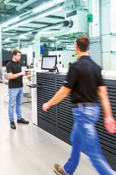 Zum Tool Management 4.0 von Mapal gehört auch ein Werkzeugausgabesystem  Unibase-M. (Mapal)