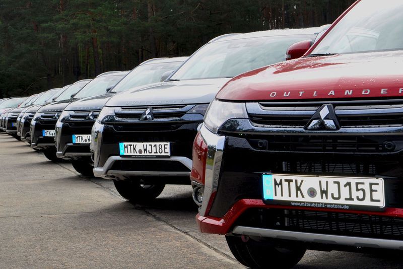 Mitsubishi hat seinen Plug-in-Hybrid Outlander überarbeitet. (Seyerlein/»kfz-betrieb«)