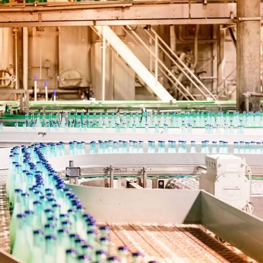 In Grüneberg werden alkoholfreie Getränke produziert.(Bild:  Sven H. Hillert/ Berentzen)