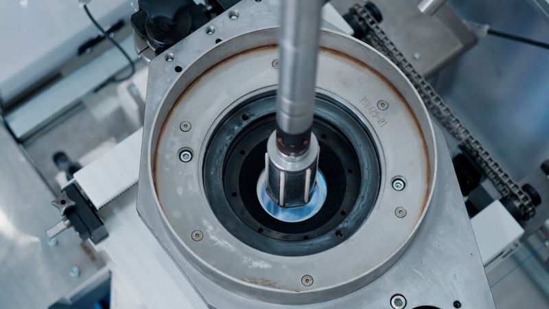 Das Honwerkzeug einer VL 15 beziehungsweise VL 30 von Nagel fährt ein. (Bild: Nagel)