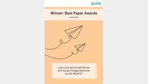 PCIM 2025_Best Paper Award_Akiyama_Coverbild