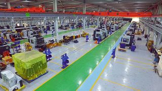 In ressourcenschonender Bauweise erbaut: Das neue Leadwell-Werk im Science Park. (Leadwell)