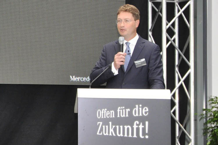 Daimler-Vorstand Ola Källenius: „Wir verkaufen Träume und Lebenswelten.“ (Foto: Schwickal)