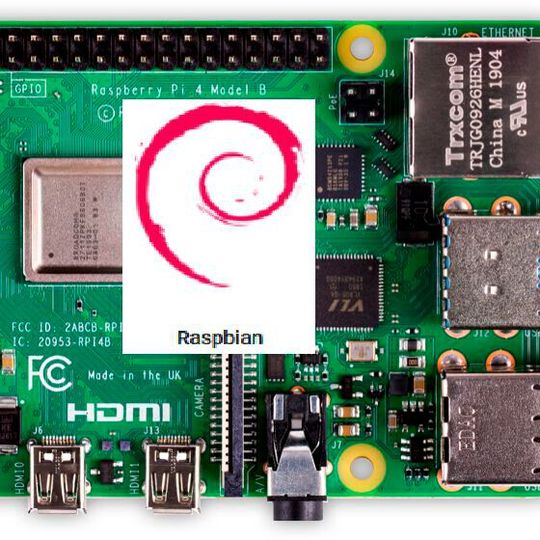 Raspberry Pi 4B: das leistungsstarke Modell profitiert besonders vom neuen Raspbian-Update. Raspberry Pi 4B: das leistungsstarke Modell profitiert besonders vom neuen Raspbian-Update.