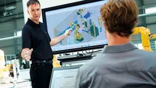 Fanuc und WorldSkills planen die erste internationale Meisterschaft für Roboterprogrammierer. (FUENF6 GmbH/Joachim Stretz)