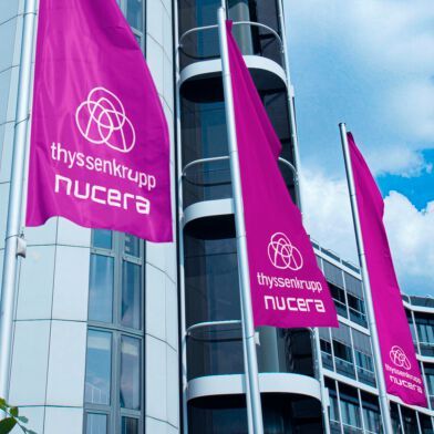 Unipar setzt bei der Modernisierung seiner Anlage in Cubatão auf die BM2.7-Technologie von Thyssenkrupp Nucera.(Bild:  Thyssenkrupp Nucera)