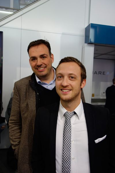 (l.) Tilo Geipel, I-unit, und Denis Seefeldt, CIT. (Bild: IT-BUSINESS)