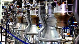 Bei einem Test in Japan ist nach nur wenigen Sekunden ein Raketentriebwerk explodiert. (Bild: frei lizenziert)