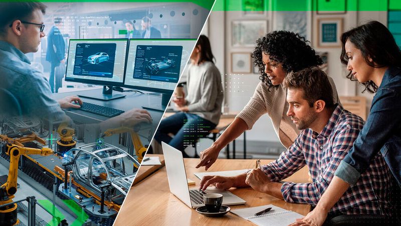 Excel prägt in vielen Industrieunternehmen noch immer die operative Planung. KI-Agenten schaffen Transparenz und entlasten vernetzte Engineering- und Produktionsprozesse.(Bild:  PTC)