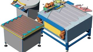 Schanierbandflächenspeicher SBFS, Rundflächenspeichertisch RFTS und Vibrationsflächenspeichertisch VFST. (Archiv: Vogel Business Media)