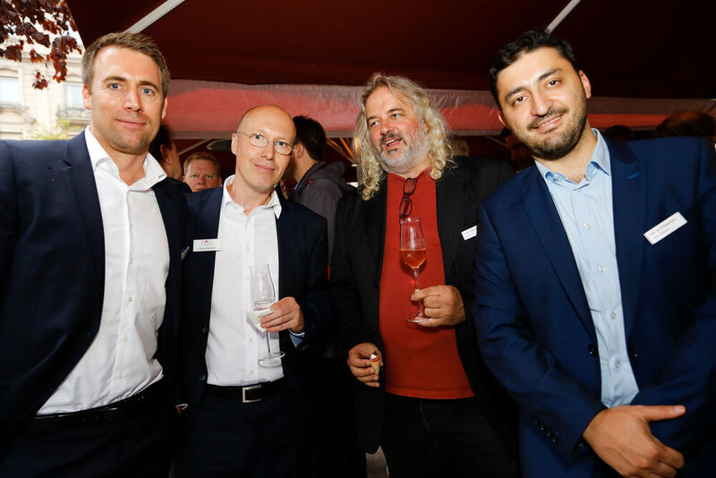 Stephan Brauckmann (Virtual Solution), Helmut Schmitz (TIM AG), Volker Bauer (fgn GmbH), Petros Dolaschjan (Virtual Solution) (TIM)