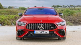 Der AMG 63 GT S E-Performance kostet rund 22.000 Euro mehr als die nicht hybridisierte Variante. (Bild: Autoren-Union Mobilität/Matthias Knödler)