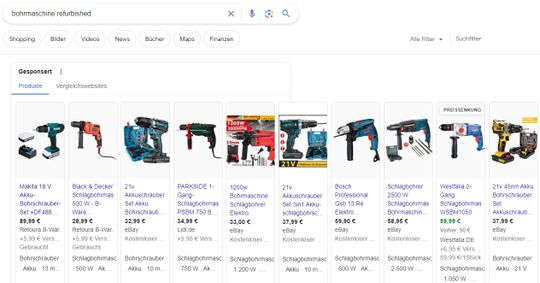 Das Werbeformat Externe AnzeigenBETA ermöglicht es Händlern, neben eBay weitere Verkaufskanäle zu nutzen.(eBay Ads)