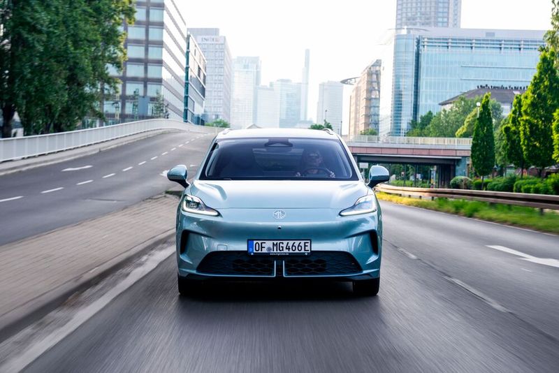 Modern und ansprechend: Die Front des MG4 EV Urban. (Bild: MG Motor)