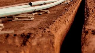 The approximately 530-mile, 24- and 30-inch diameter Arbuckle II Pipeline is expected to cost approximately $1.36 billion. (Oneok)