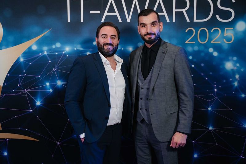 Marcello Garufi und Ömer Sahin von INFOMOTION. (Bild: Manuel Emme Fotografie)