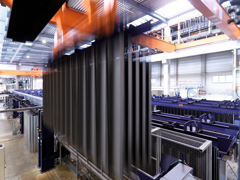 Bild 4: Metallkompetenzzentrum als hochintegrierte Produktionsstätte. (Bild: Wolfram Schroll)