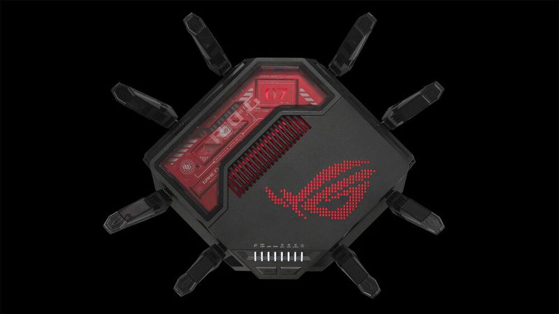 WiFi 7 ist auf dem Weg und somit auch der neue Router ROG Rapture GT-BE19000. (Bild: Asus Rog)