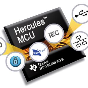 Hercules Safety Microcontroller from Texas Instruments: Functional safety of electronic systems guaranteed