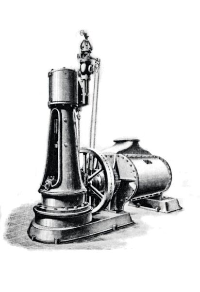 1868: Mithilfe der fertiggestellten Eisengießerei baut Aerzen als erstes Unternehmen auf dem europäischen Festland Drehkolbenmaschinen nach dem Roots-Verfahren. (Aerzen)