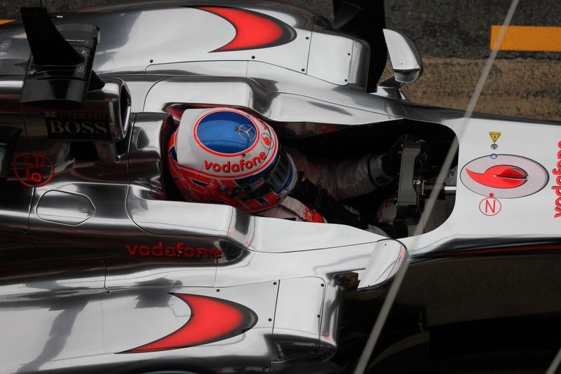 Sage sponsert Marussia F1 Mannschaft - hier freies Training der F1 Mannschaften in Barcelona. (Bild: Fouhy)