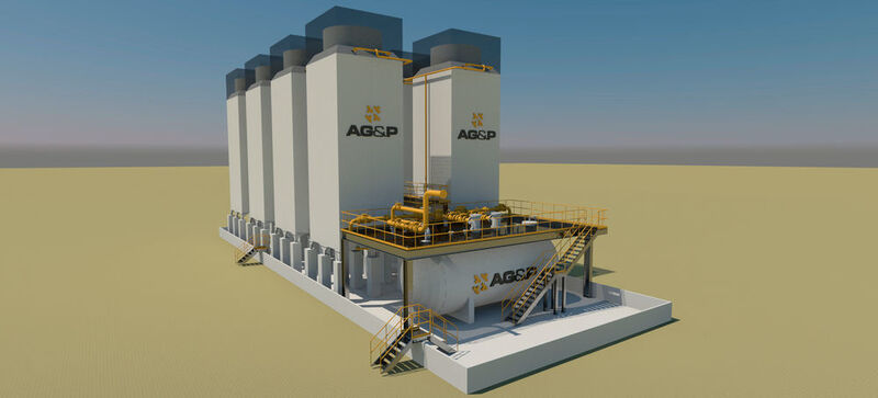 AG&P has developed an advanced fan ambient air vaporization (FAV) technology that improves operational efficiencies. (Business Wire)