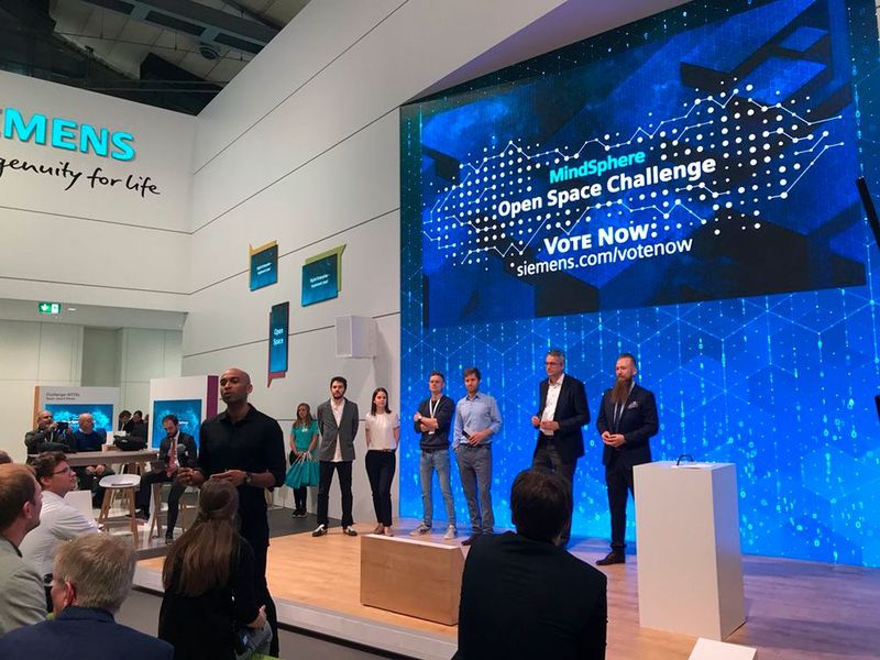 Externe Entwickler und Start-ups erarbeiteten im Rahmen der „MindSphere Open Space Challenge