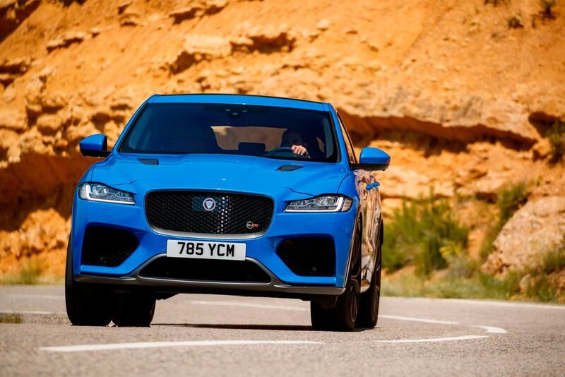 Der Jaguar F-Pace SVR ist zum Preis von 100.100 Euro zu haben. (Jaguar)