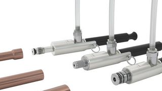 Prüfadapter im Rohrinnendurchmesser dichtend (Weh Verbindungstechnik)