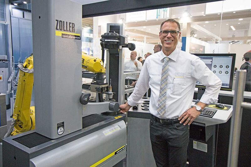 „Die Zukunft der Werkzeugvorbereitung liegt in der Automation“, so Alexander Zoller, Geschäftsführer. (Zoller)