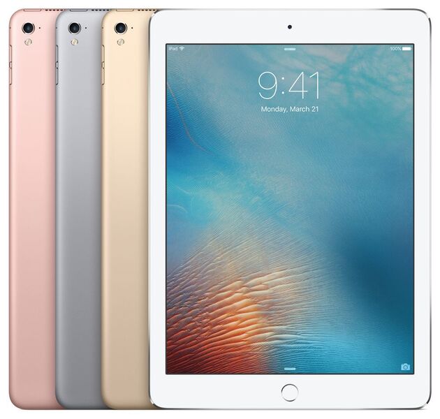 Das 9,7 Zoll große Display des iPad Pro nutzt laut Apple den gleichen Farbraum wie die digitale Filmindustrie. (Bild: Apple)