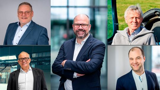 Beim Industrial Benchmark Summit teilen Hidden Champions Ihre Best Practices zum Thema Wettbewerbsfähigkeit, Neue Märke und Künstliche Intelligenz.(Bild:  Kurtz Holding, Trumpf, Michael Kügelgen, Heidelberger Druckmaschinen, Grimme Landmaschinenfabrik)