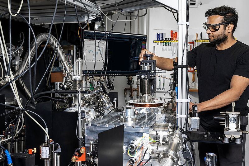 It's ticking: Researchers have stabilized the first atomic clock.(Source:  PTB)