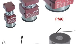 Elektrisch und pneumatisch gesteuerte Magnetgreifer (Bild: Fipa)