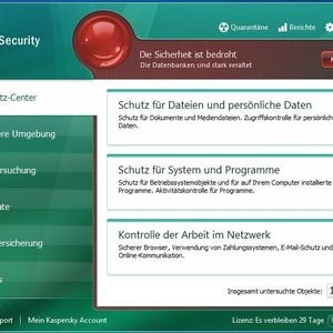 Die Kaspersky Internet Security 2011 erkannte viele der Bedrohungen, dennoch sollten die Anwender die Augen offenhalten, wenn Sie Kontakt mit dem Internet haben.