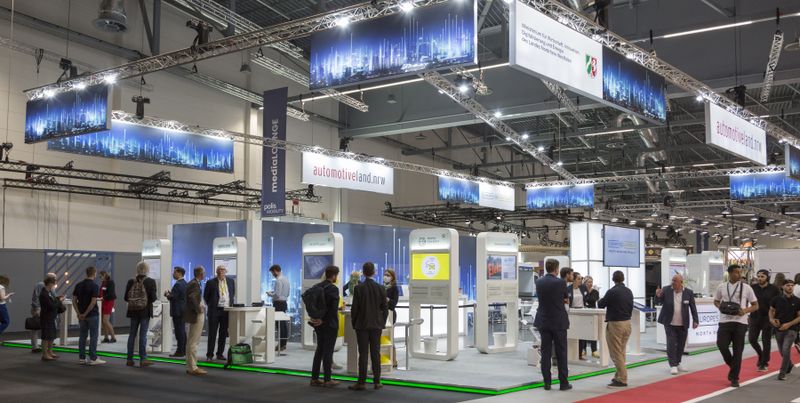 Stand von automotiveland.nrw (Koelnmesse GmbH, Harald Fleissner)