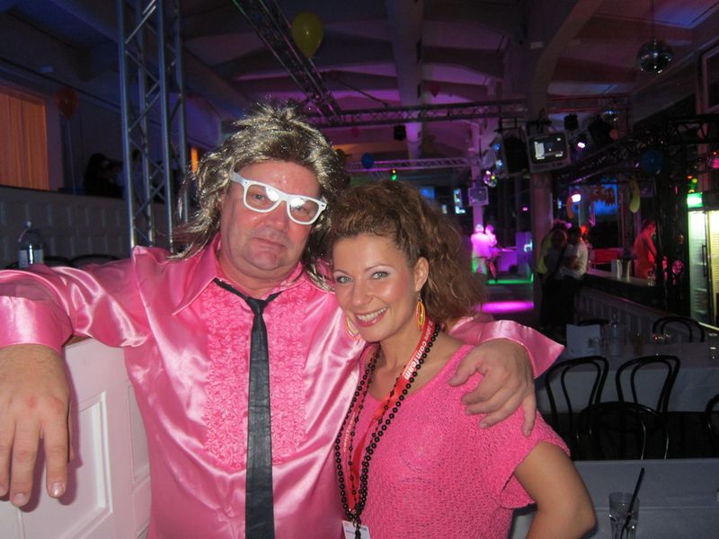 Karsten Steinke, Albacon und Monika Fietzek, OKI. (Vogel IT-Medien)