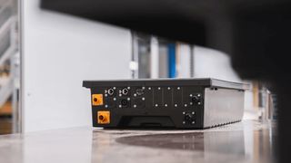 Schwarzes Batteriegehäuse aus 100 Prozent ABS-Rezyklat (Bild: Formary)