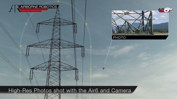 In die Fotos kann aufgrund der hohen Auflösung von ... (Bild: Airborne Robotics)