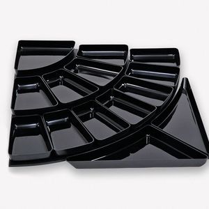 Flexor-Ausstellungsschalen für Comestibles-Geschäfte.