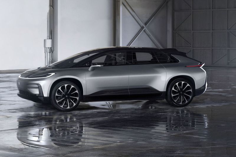 Die Markteinführung kündigte Faraday Future für 2018 an. (Faraday Future)