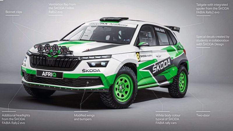 ... und im Exterieur. (Bild: Skoda)