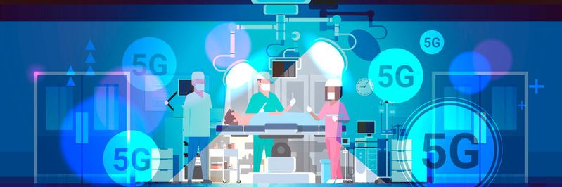 5G-Technologie macht digitale Verfahren wie Remote-Unterstützung oder den Einsatz von Augmented Reality im Operationssaal erst möglich 5G-Technologie macht digitale Verfahren wie Remote-Unterstützung oder den Einsatz von Augmented Reality im Operationssaal erst möglich
