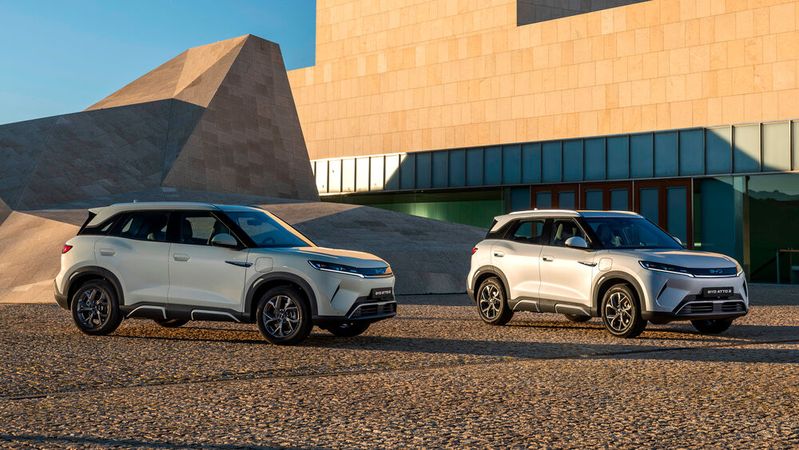 BYD bringt mit dem Atto 2 sein bisher kleinstes SUV.(Bild:  BYD)