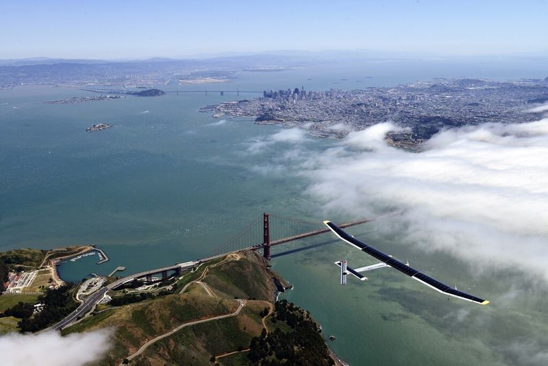 Testflüge der Solar Impulse über Kalifornien (Solar Impulse/Polaris)